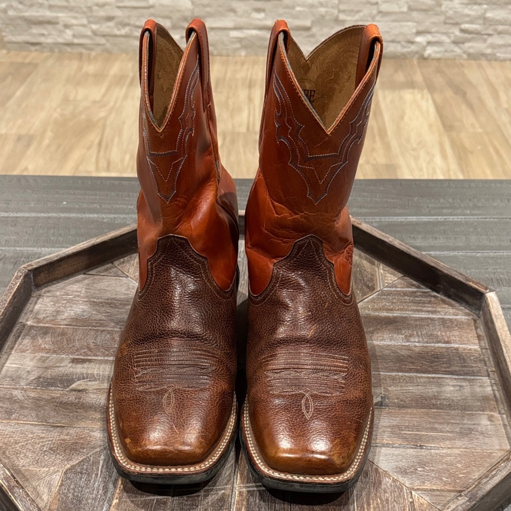 Ariat Men's Brown Leather Cowboy Boots